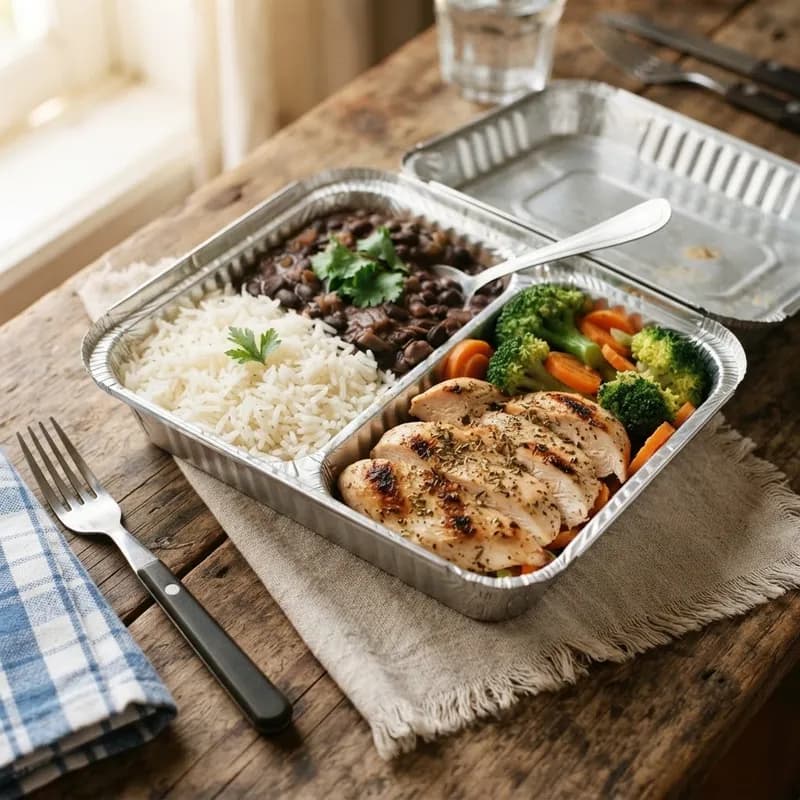 Marmita Frango com Legumes